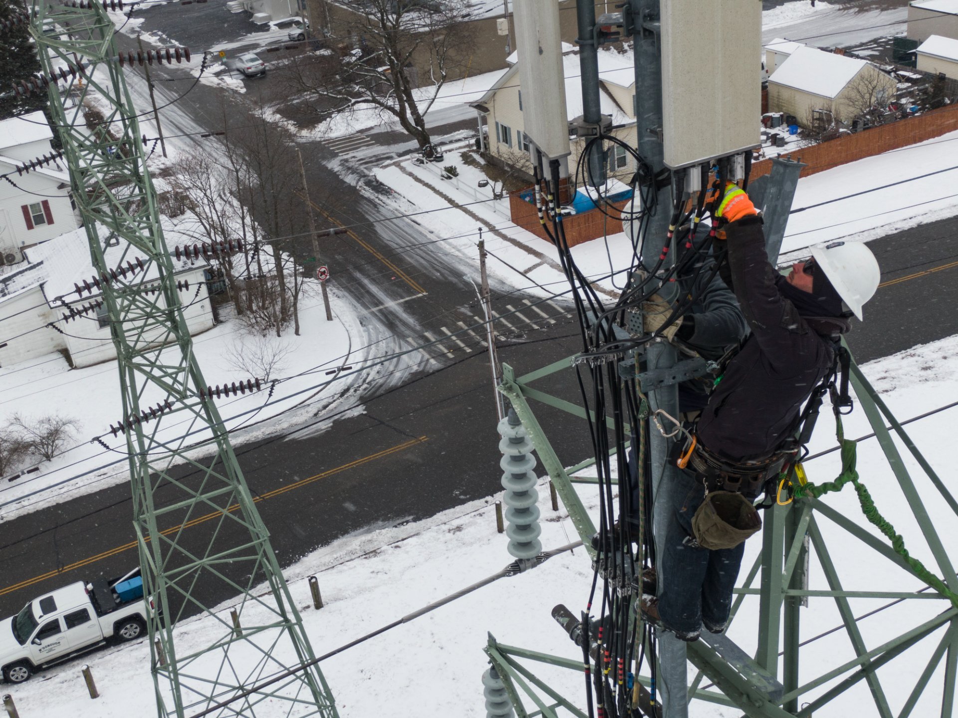 Climber Antenna Work